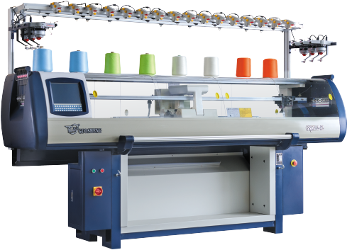 Double System Computerized Flat Knitting Machine Series